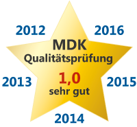 MDK Prüfung 1,0 - 5 Jahre in Folge